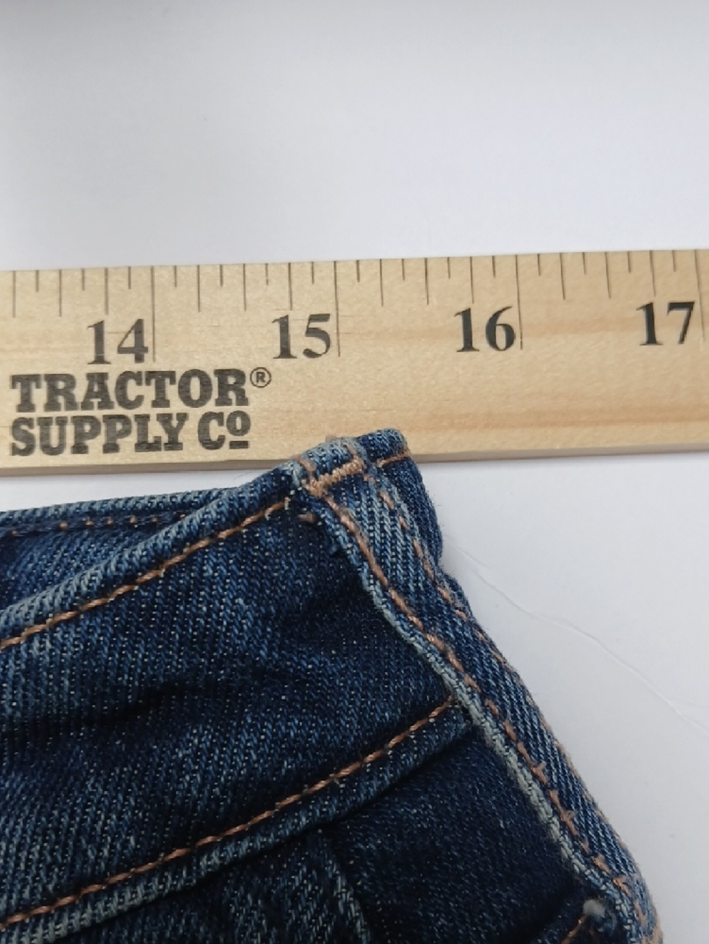 Hollister High Rise Slim Straight Vintage Stretch Cropped Distressed Jeans 13S - Picture 12 of 16